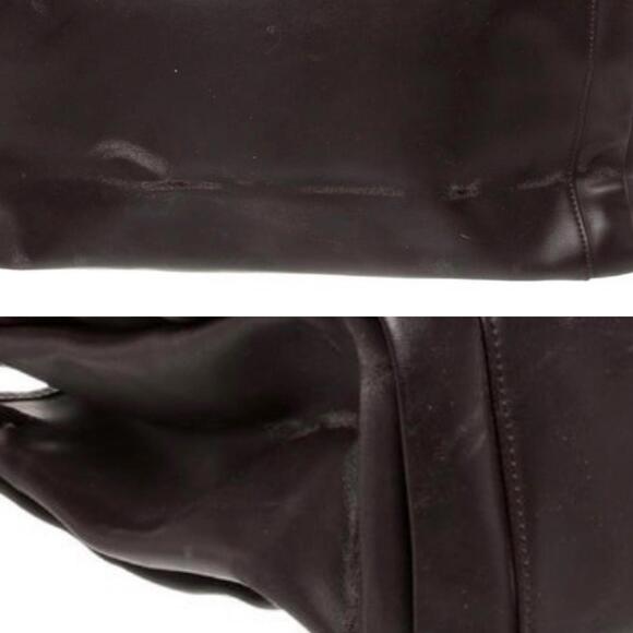 Longchamp Vintage Large Brown Leather Tote Bag - Picture 8 of 8